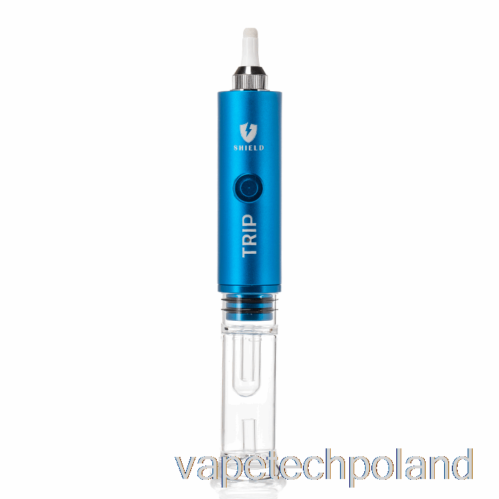 Vape Polska Tarcza Trip Zestaw Przenośny Waporyzator Niebieski